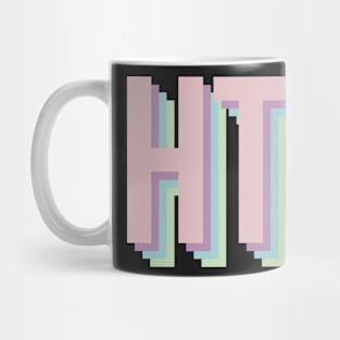 HTX pastel colors Mug